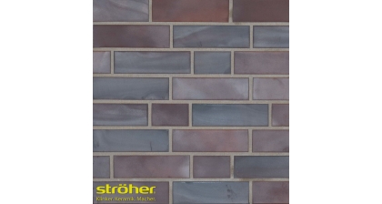 Фасадная клинкерная плитка KERAVETTE® 325 achatblau bunt NF