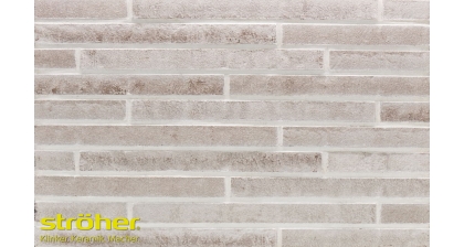 Фасадная клинкерная плитка STILTREU 452 silber-grau ригель