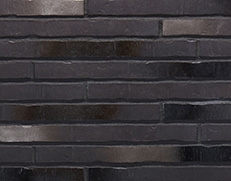 Фасадная клинкерная плитка RIEGEL 50 453 silber-schwarz ригель