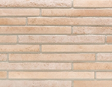 Фасадная клинкерная плитка STILTREU 454 creme-weiss ригель
